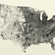 Illustration for article titled A Map Made By Charting Every Single Street and Road In the US